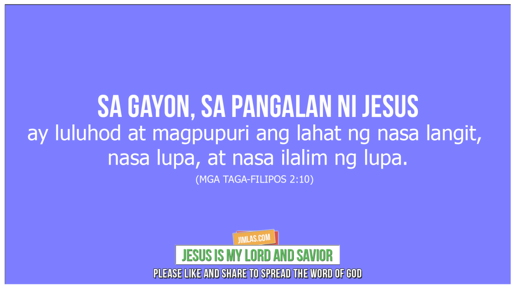 mga taga filipos 2 10, Mga Taga Filipos 2:10