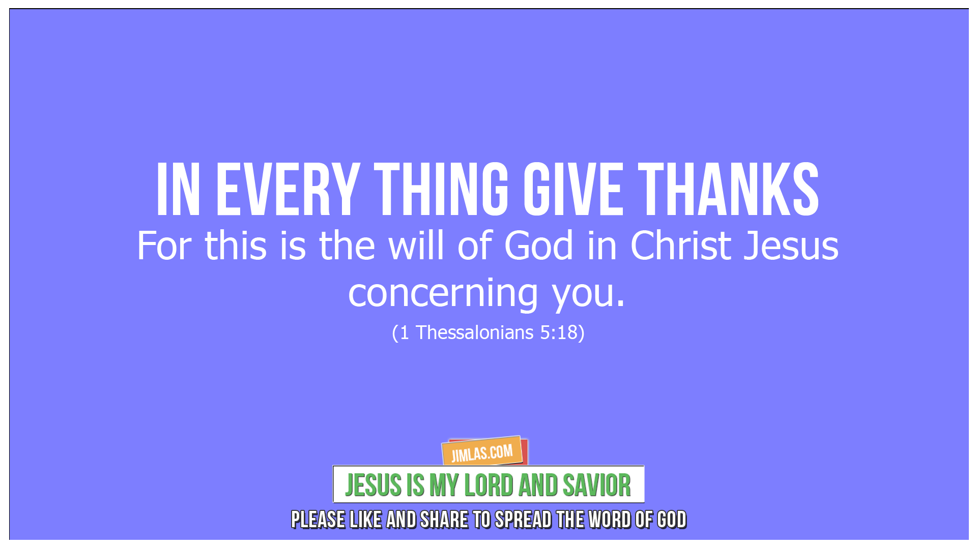 1 thessalonians 5 18, 1 Thessalonians 5:18