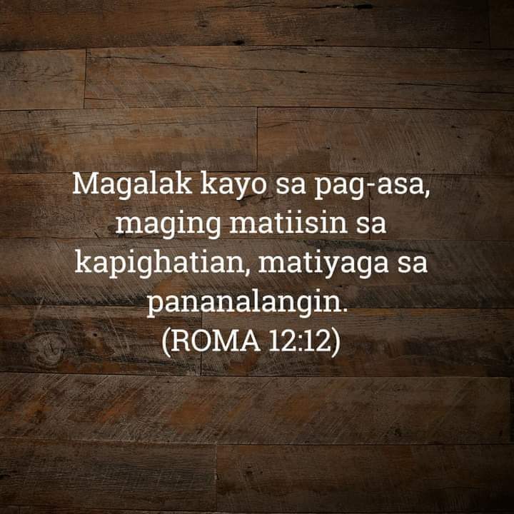 Roma 12:12, Roma 12:12