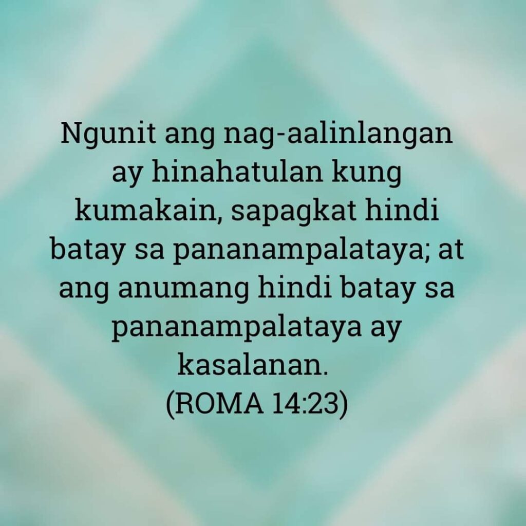 Roma 14:23, Roma 14:23