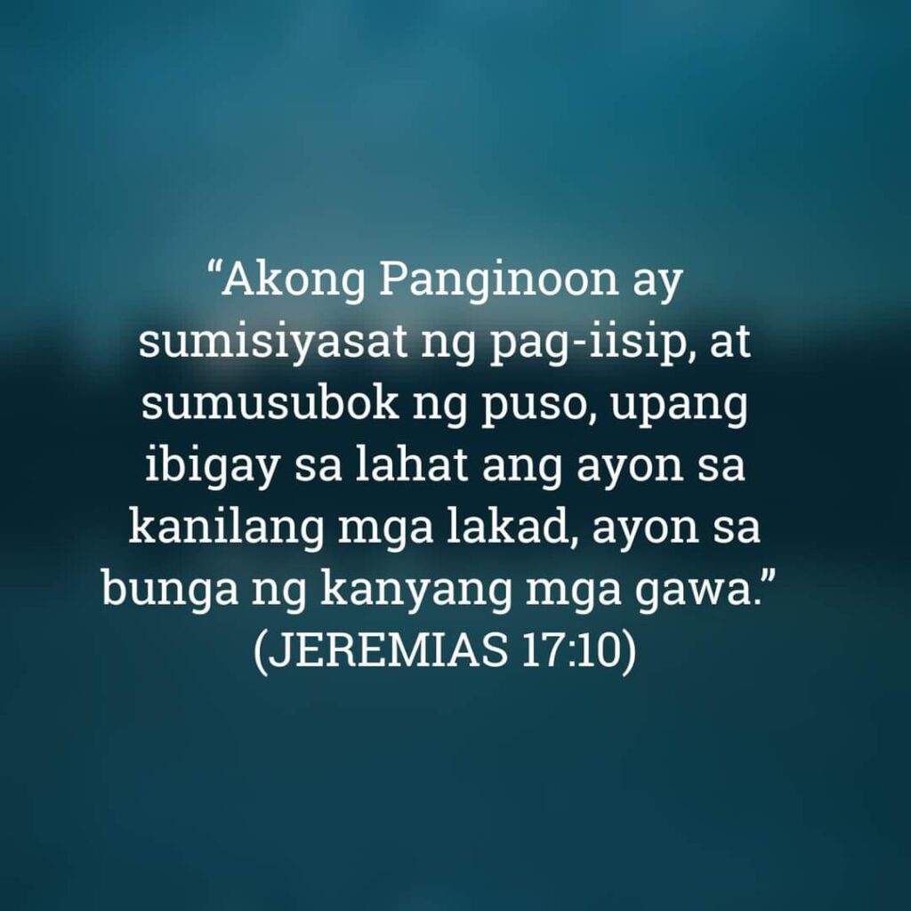 Jeremias 17:10, Jeremias 17:10