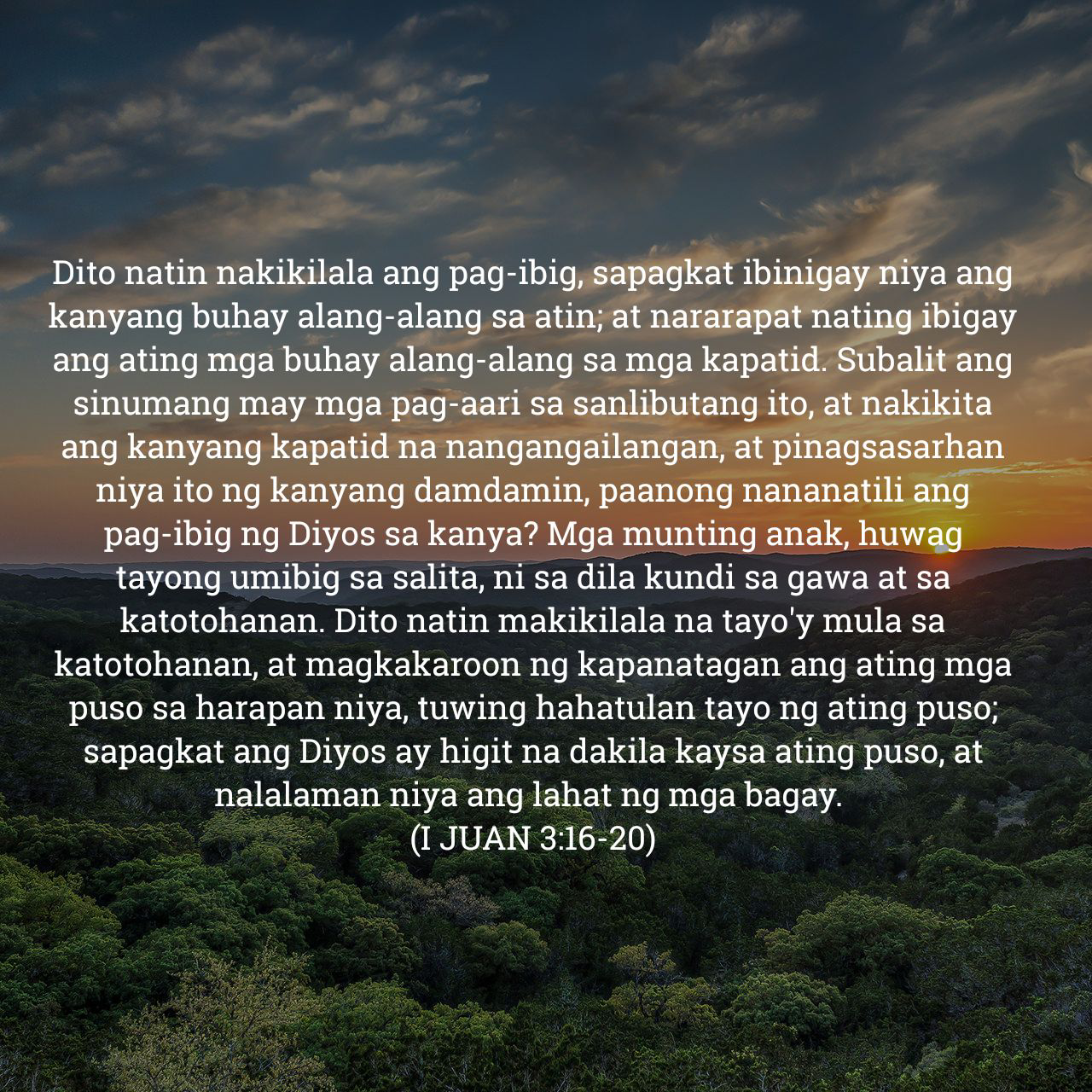 1 Juan 3:16-20 - Jesus is my Lord and Savior