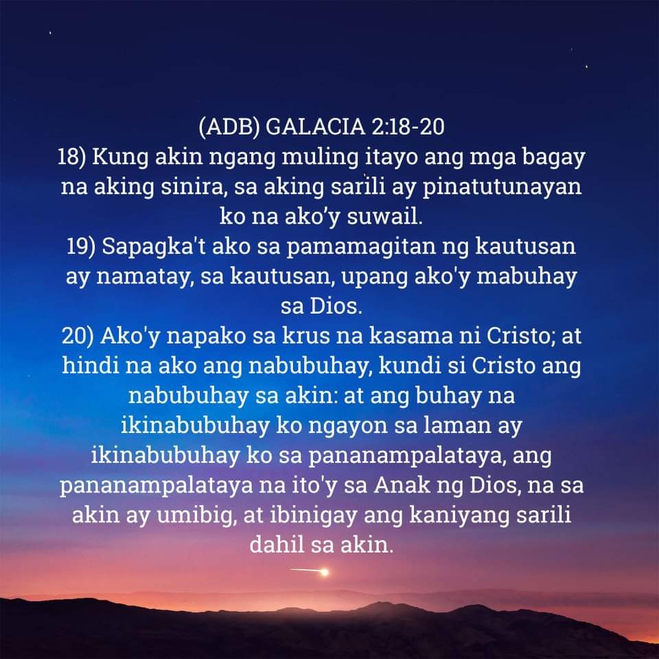 GALACIA 2:18-20, GALACIA 2:18-20