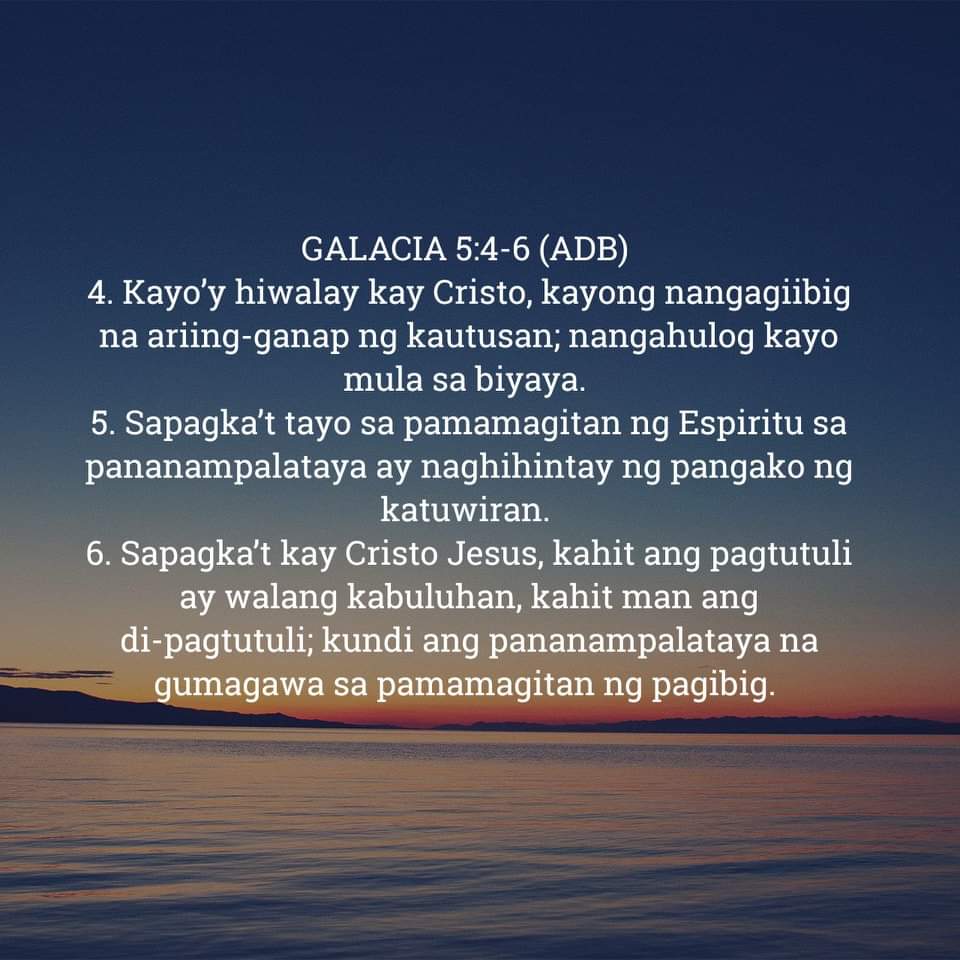 GALACIA 5:4-6, GALACIA 5:4-6