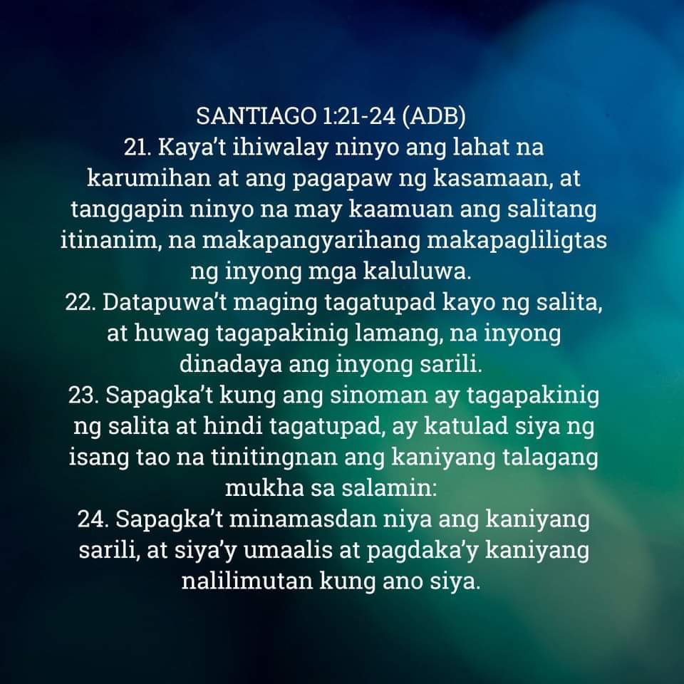 SANTIAGO 1:21-24, SANTIAGO 1:21-24