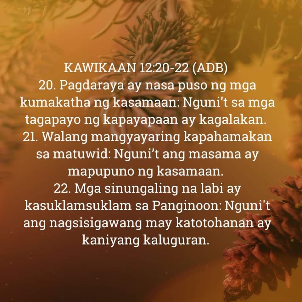 KAWIKAAN 12:20-22, KAWIKAAN 12:20-22