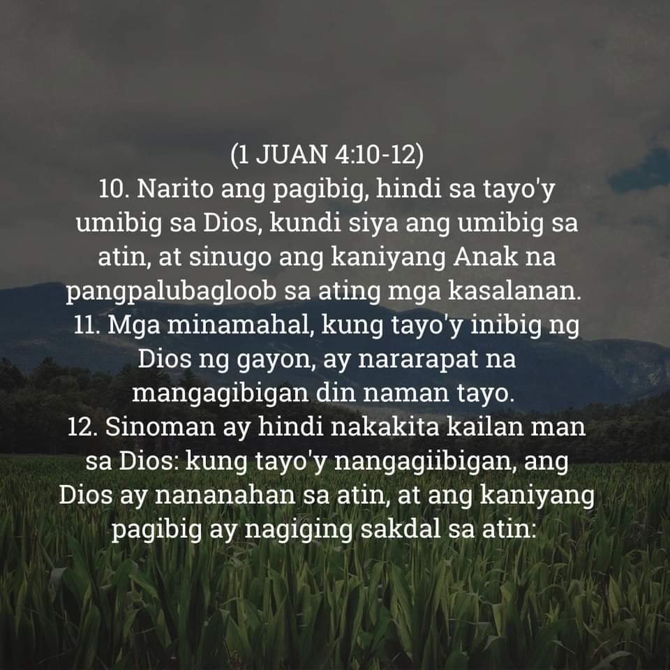 1 JUAN 4:10‭-‬12, 1 JUAN 4:10‭-‬12