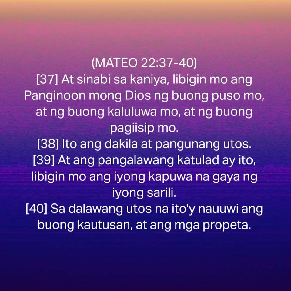 MATEO‬ ‭22:37‭-‬40, MATEO‬ ‭22:37‭-‬40